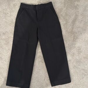 Everlane Organic Wide Leg Pant in Black 14 NWOT